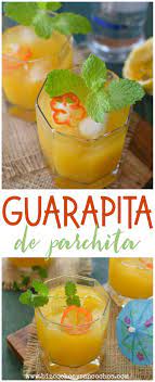 Como Hacer Guarapita De Parchita Receta En 2020 Parchita Alimentacion Bebe Y Comida Venezolana