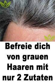 befreie dich von grauen haaren mit nur 2 zutaten long gray hair grey hair remedies hair remedies