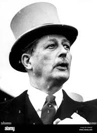 British Prime Minister Harold MacMillan, ca. 1957. Courtesy: CSU Archives
