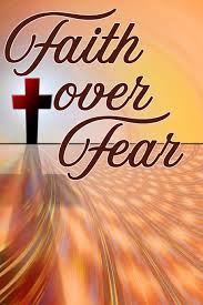 For fear has to do with punishment, and whoever fears has not been perfected in love. Faith Over Fear Inspirational Notebook With Scripture Verses Press In His Service Christian 9781081351281 Amazon Com Books