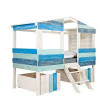 Eigenschaften, bilder und 0 preise für massivum kinderbett jugendbett: Massivum Halbhochbett Safari Mit Zelt 90 X 200 Cm Bewertungen Wayfair De