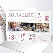 Terminsache 50 Geburtstagseinladungen Danksagung Geburtstag Einladungskarten Basteln Geburtstag