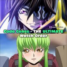 Moroi's skin is described as being very pale and their bodies are slim and tall. Code Geass Watch Order Easy To Follow Guide Hq Images