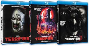 Amazon.com: Damien Leone's Terrifier Trilogy 3 Bluray Collection : David  Howard Thornton, Jenna Kanell, Samantha Scaffidi, Catherine Corcoran, Art  The Clown, Damien Leone: Movies & TV
