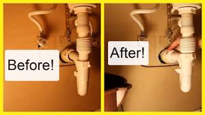 replace a leaking sink drain pipe can