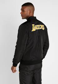 The los angeles lakers are an american professional basketball team based in los angeles. New Era Nba Team Logo Jacket Los Angeles Lakers Trainingsjacke Black Schwarz Zalando De
