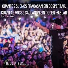Con el transcurso del tiempo, los formatos cambian, pero los valores permanecen. Frases De La Beriso Extractos De Sus Mejores Canciones Con Imagenes