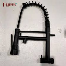 Not sure what wallmount bathroom sink we can help you find the right wallmount bathroom sink faucet in the right style and finish. Fyeer Matte Black Wall Mounted Pull Down Kitchen Faucet For Cold Water China Black Wall Faucet Black Wall Mounted Faucet Made In China Com
