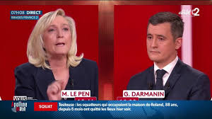 Concernant le livre de gérald darmanin, la présidente du rn a affirmé qu'elle aurait pu « le signer ». Un Debat Cordial Entre Marine Le Pen Et Gerald Darmanin Youtube