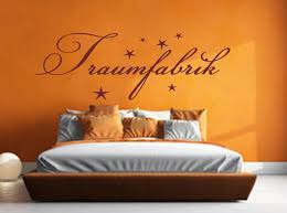 Wandtattoo Traumfabrik Wallart Wandaufkleber Schlafzimmer Bett Deko Spruch Zitat Worte Deko Aufkleber Wa 111 Haus Deko Wandtattoo Deko Aufkleber