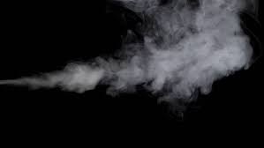 Smoke Steam On Black Background Stock Footage Video (100 ...