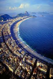 Copacabana Beach Rio De Janeiro Brazil Places To Travel Travel Around The World Beautiful Places