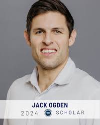 Introducing GDMF 2024 Scholar, Jack Ogden. Jack grew up in Houston and  graduated from the U.S. Naval Academy in 2016. Upon graduation and  commissioning, Jack successfully completed Basic Underwater Demolition