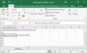 Openpyxl creates spreadsheet with name sheet1 by default even though i'm specifying that the sheet should be created with index 0. Ms Excel 2016 Rename A Sheet