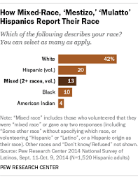 mestizo and mulatto mixed race identities among u s