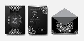 Pin the clipart you like. Silver And White Mandala Wedding Invitation Set Download Free Vectors Clipart Graphics Vector Art