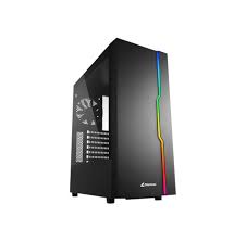 Alles funktioniert, lüfter, usb buchsen. Sharkoon Rgb Slider Mdt Atx Gehause Miditower Schwarz