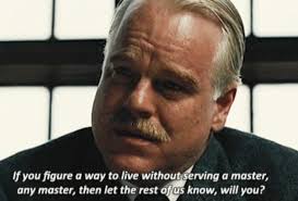 Philip Seymour Hoffman in The Master (2012) directed by Paul Thomas Anderson
