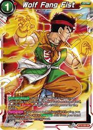 With more control of his ki, yamcha can increase the power of his physical attacks, landing devastating blows on his opponent in rapid succession that can leave his victims battered and bruised. Wolf Fang Fist Rise Of The Unison Warrior Dragon Ball Super Ccg Tcgplayer Com