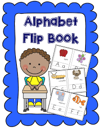 For students already familiar with beginning letter words, these booklets can . Make An Alphabet Flip Book For Your Preschooler