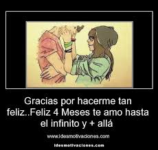 Mensaje Cumplimos 4 Meses Buscar Con Google Meses De Novios Frases Cumple Mes De Novios Imagenes Para Tu Novio