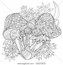 See more ideas about trippy mushrooms coloring pages mushroom art. Hand Drawn Doodle Vector Photo Free Trial Bigstock