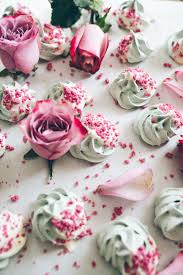 Gluten Free Dessert Spirulina Meringue With Rose Sugar Valentine S Day Gluten Free Desserts Free Desserts Spirulina Recipes
