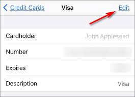 In ios 13 or earlier, select passwords & accounts, then tap website & app passwords. How To View Saved Credit Card Numbers In Safari On Iphone And Ipad