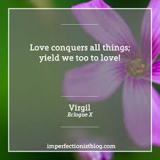  Love Conquers All Things Yield We Too To Love Virgil Eclogue X Love Conquers All Incoming Call Screenshot Conquer