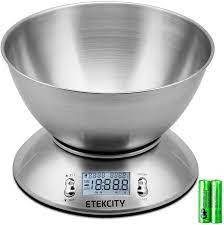 Data input devices data storage networking print & scan projectors smart wearables software. Etekcity Food Scale With Bowl Timer And Temperature Sensor Digital Kitchen Weight For Cooking And Baking 2 06 Qt Silver