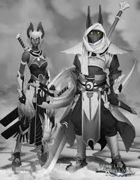 Brl Desert Raider Heroes Geoff Trebs Egyptian Goddess Art Concept Art Characters Character Art