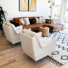 Brown Leather Sofa White Black Shag Rug Cool Multi 6 X9 West Elm Leather Couches Living Room Living Room Leather Couches Living Room