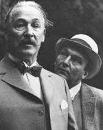 TV van vroeger -1966 : Robert Marcel ( overleden in 1987) en Luc Philips (  overleden in 2002) als Jeroom en Benzamien. naar het werk van Ernest Claes  . Jeroom en Benzamien”