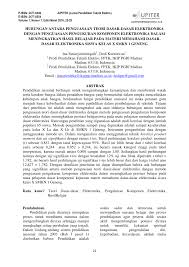 Dec 07, 2016 · soal ujian dasar listrik elektronika 1. Pdf Hubungan Antara Penguasaan Teori Dasar Dasar Elektronika Dengan Penguasaan Pengukuran Komponen Elektronika Dalam Meningkatkan Hasil Belajar Pada Materi Memahami Dasardasar Elektronika Siswa Kelas X Smkn 1 Geneng