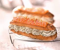 Looking For An Orginial Appetizer Try Our Savory Eclair With Smoked Salmon Ans Wasabi Chantilly Eclairs Recipes Tasty Bites