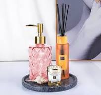 Amazon.com: Glass Soap Dispenser with Gold Pump, Bathroom ...