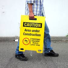 $19.95$19.95 ($3.33/count) get it as soon as fri, jul 9. Caution Watch Your Step Portable A Frame Sign Bc Site Service