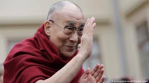 The photo shows him wearing a face mask and a. Dalai Lama Visits Northeastern India Despite Chinese Warning News Dw 01 04 2017