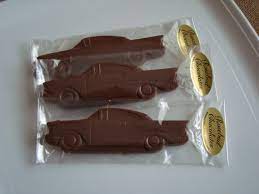 8 Car Chocolate Party Favors Vintage Antique 1957 Chevy Etsy Cars Party Favors Vintage Car Party Car Themed Parties
