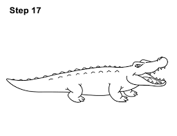 This easy drawing tutorial is helpful for beginners and kids. Crocodile Cartoon Images To Draw