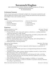 20 Best Subway Resumes Resumehelp
