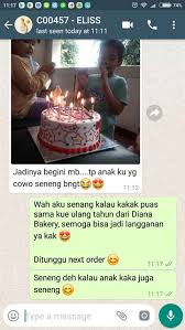 Bosan dengan kue tart atau kue ulang tahun yang biasa aja? Kue Ulang Tahun Jakarta Dan Bekasi Premium Diana Bakery