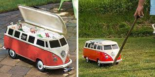 Easily store and organize all your frozen goods with this 15.5 cu. This Rolling Volkswagen Bus Cooler Will Be Glued To Your Side All Summer Long