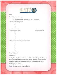 Handout To Update Sisters In Other Organizations Relief