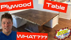 We may earn commission on some of the items you choose to buy. Modern Plywood Dining Table What Youtube