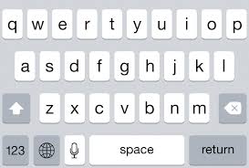 Ux Keyboard Mistake Affordance Iphone Keyboard Keyboard Speech Therapy Apps