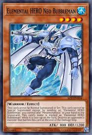 $10.00 (12 new offers) ages: Elemental Hero Neo Bubbleman Card Information Yu Gi Oh Database