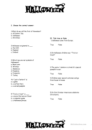 It's the refrain heard round the world every afternoon or early evening. Halloween Quiz English Esl Worksheets For Distance Learning And Physical Classrooms