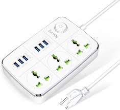 When you employ your finger or follow the circuit with your eyes, it may be easy to mistrace the circuit. Amazon Com Bavin 3 Outlet Surge Protector Power Strip With Usb Charging 6 Ports 5 4a 27w 5ft Heavy Duty Extension Cord White