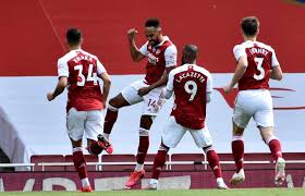Wonderful attempt from iwobi forcing a big save from gomes. Aubameyang In Form Arsenal Player Ratings Vs Watford